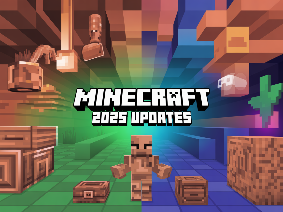 Copper, Visual Upgrades & VR Farewell: What’s New in Minecraft (2025)