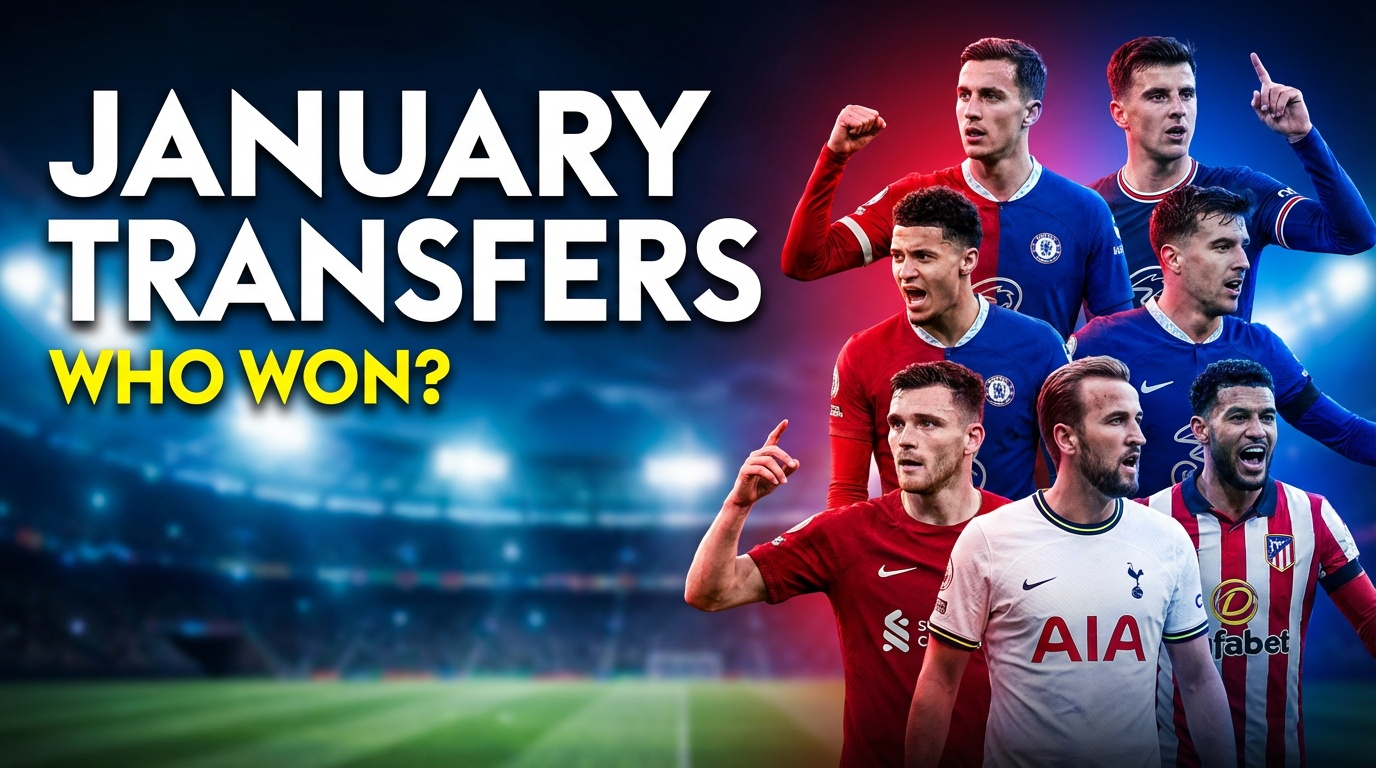 The Biggest January Transfers in Europe Right Now — Who Won the Window?