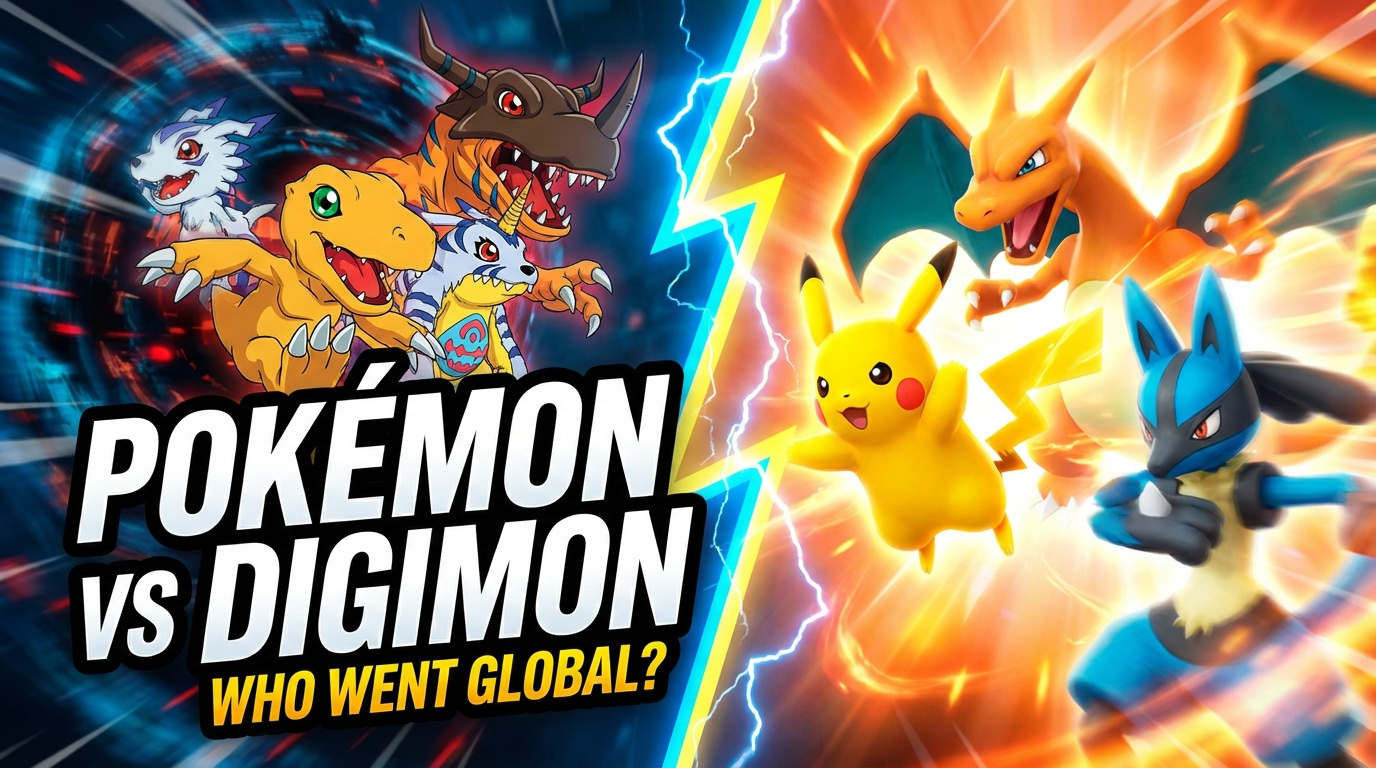 Pokémon vs. Digimon: Which Franchise Expanded Beyond Games Better?